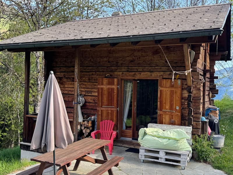 Chalet et petit raccard - Euseigne (Val d'Hérens) - EXCLUSIVITE (2)