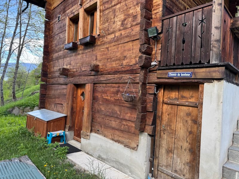 Chalet et petit raccard - Euseigne (Val d'Hérens) - EXCLUSIVITE (3)