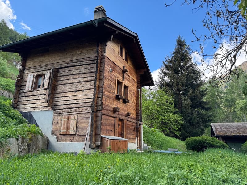 Chalet et petit raccard - Euseigne (Val d'Hérens) - EXCLUSIVITE (4)