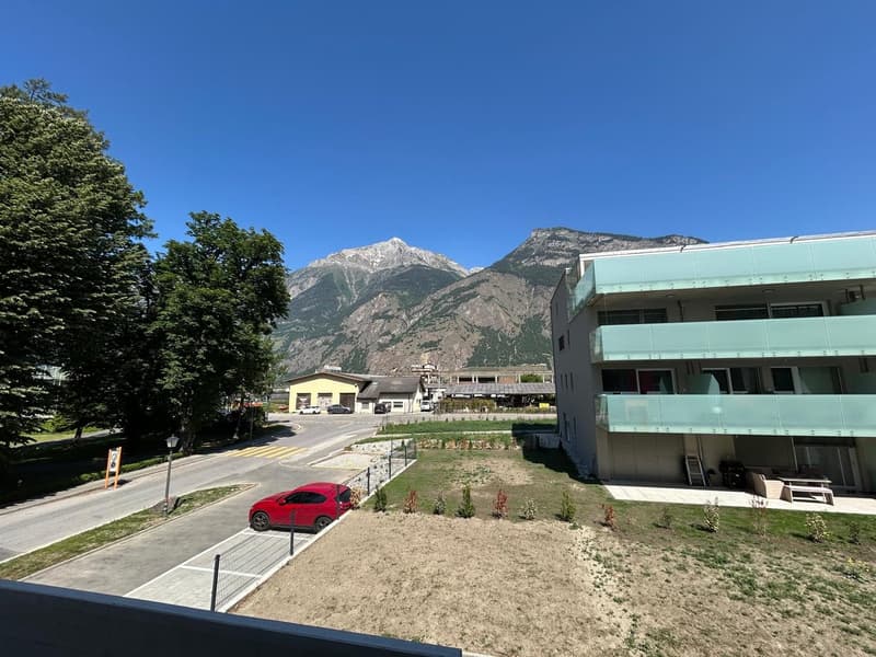 Appartement neuf – vue– place de parc dans parking souterrain (4)
