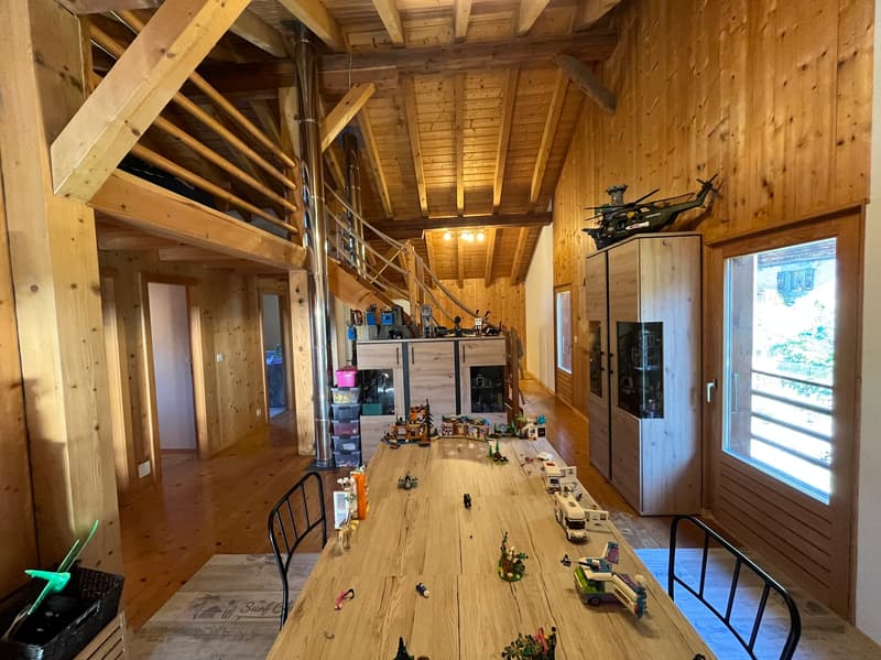 Maison 6.5 pces -Lourtier - Rés. principale ou secondaire -EXCLUSIVITE (11)