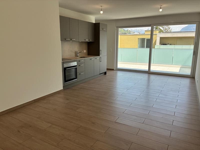 Attique – Neuf – Place de parc intérieure – Grand balcon (5)