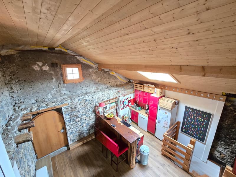 Triplex / 4.5 pces /Chermignon / Résidence secondaire autorisée (7)