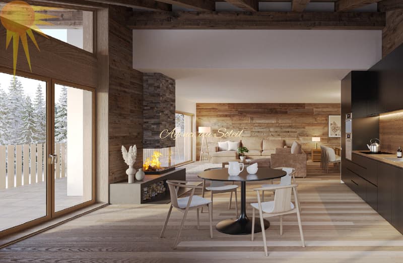 Appartement de standing de 4,5 pièces, neuf et idéalement situé à Crans ! (2)