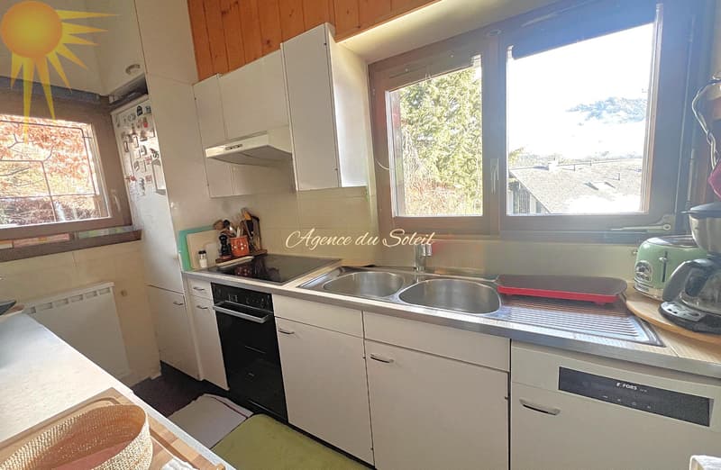 Maison sud au charme authentique composé de 2 appartements séparés, à 5' en voiture de Crans-Montana ! (8)
