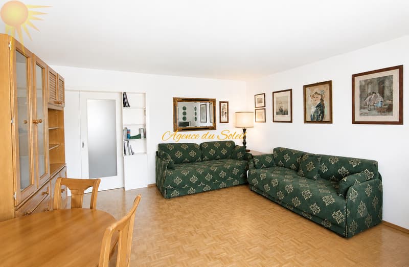 Au coeur de Crans, spacieux appartement traversant de 2.5 piècesavec 2 balcons ! (3)