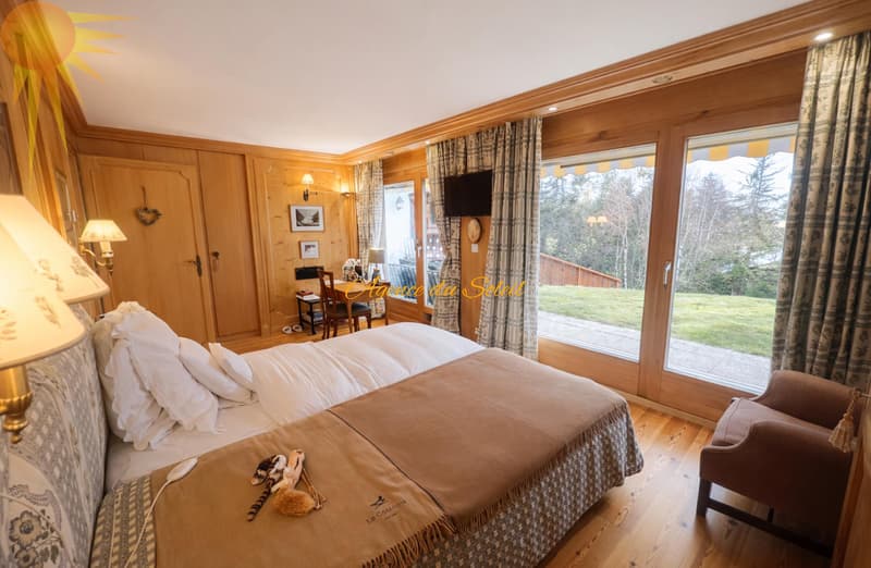Ski-in/Ski-out? Appartement de standing de 4.5 pièces avec piscine privée au coeur de Crans ! (10)