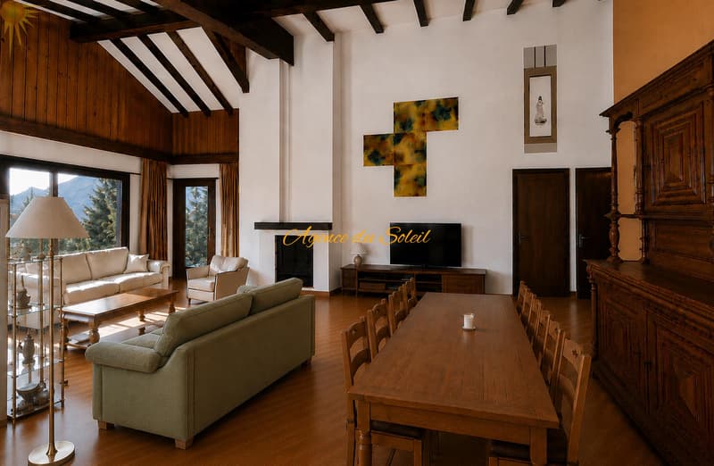 Maison à fort potentiel comprenant 2 appartements séparés, à 5 minutes en voiture de Crans-Montana ! (5)