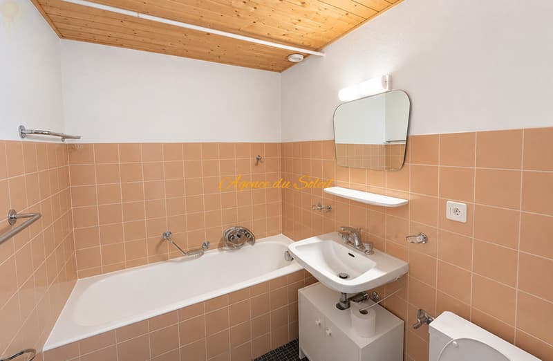 Grand studio en attique à Crans ! (7)