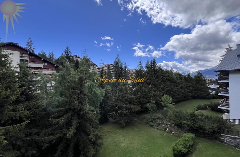 Grand studio en attique à Crans ! (3)