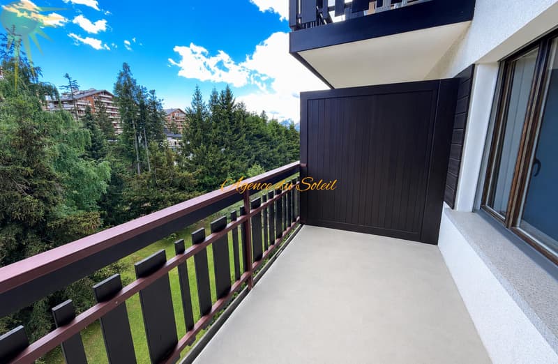 Grand studio en attique à Crans ! (2)