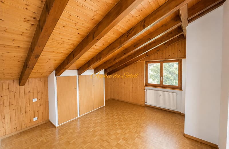 Grand studio en attique à Crans ! (6)
