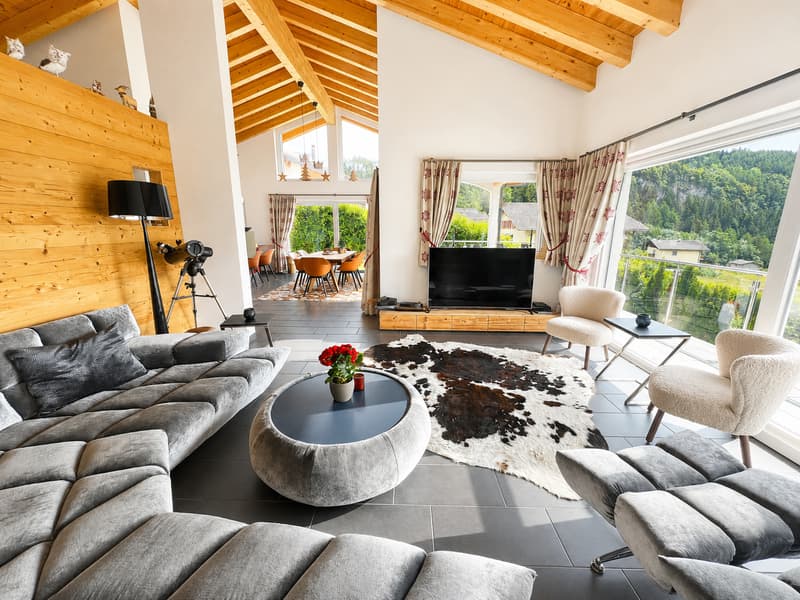 À louer à la semaine : Sublime maison contemporaine de 3.5 pièces à Lens ! (3)