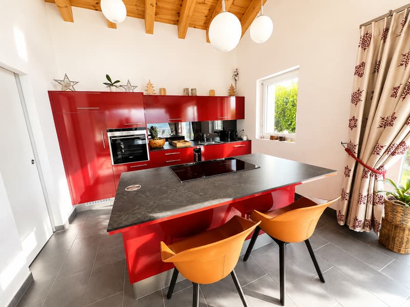 À louer à la semaine : Sublime maison contemporaine de 3.5 pièces à Lens ! (5)