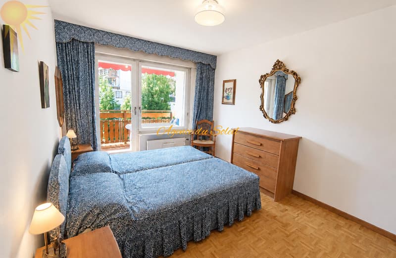 Au coeur de Crans, spacieux appartement traversant (est-ouest) de 2.5 pièces avec 2 balcons ! (8)
