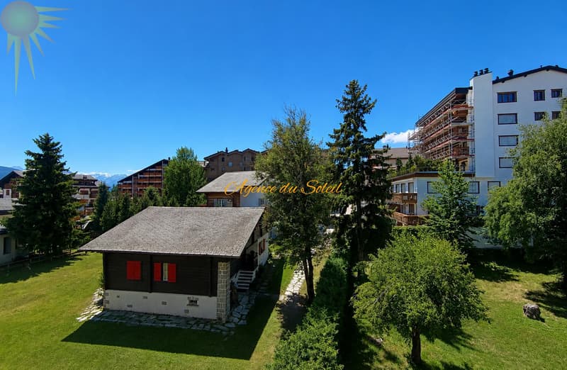 Au coeur de Crans, spacieux appartement traversant (est-ouest) de 2.5 pièces avec 2 balcons ! (6)