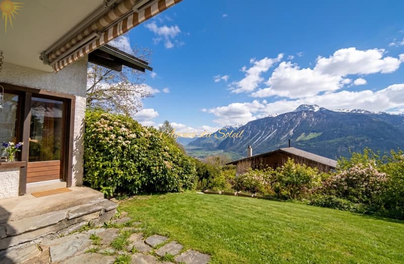 Maison à fort potentiel comprenant 2 appartements séparés, située à 5 minutes en voiture de Crans-Montana ! (3)