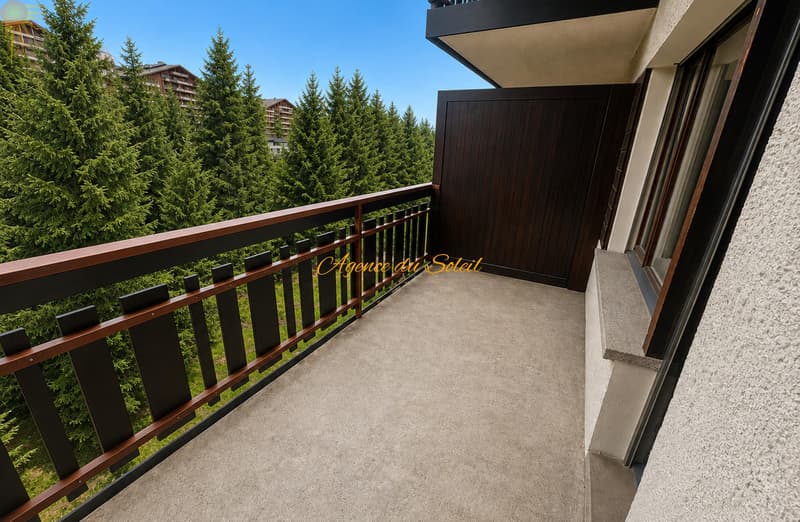 Grand studio en attique à Crans ! (7)
