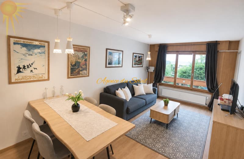 À louer (saison): Très cosy appartement de 3.5 pièces à proximité du funiculaire ! (2)