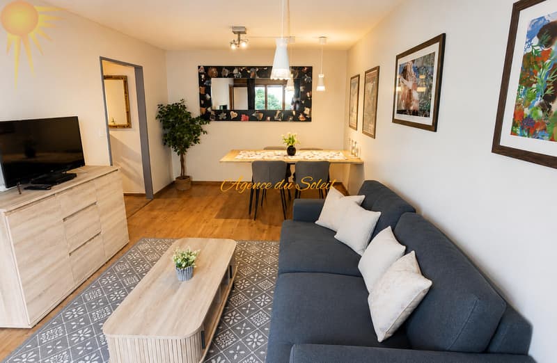 À louer (saison): Très cosy appartement de 3.5 pièces à proximité du funiculaire ! (4)