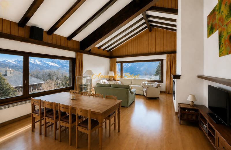Maison à fort potentiel comprenant 2 appartements séparés, située à 5 minutes en voiture de Crans-Montana ! (1)