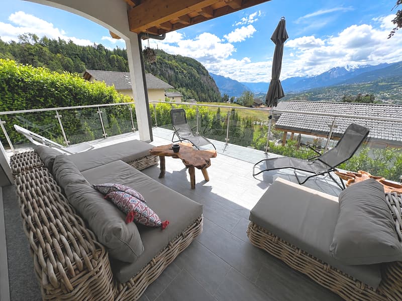 À louer à la semaine : Sublime maison contemporaine de 3.5 pièces à Lens ! (7)