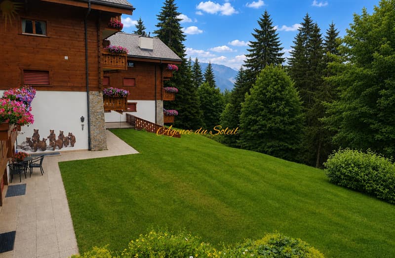 Appartement Ski-in/Ski-out, de standing de 4.5 pièces avec piscine privée au coeur de Crans ! (12)