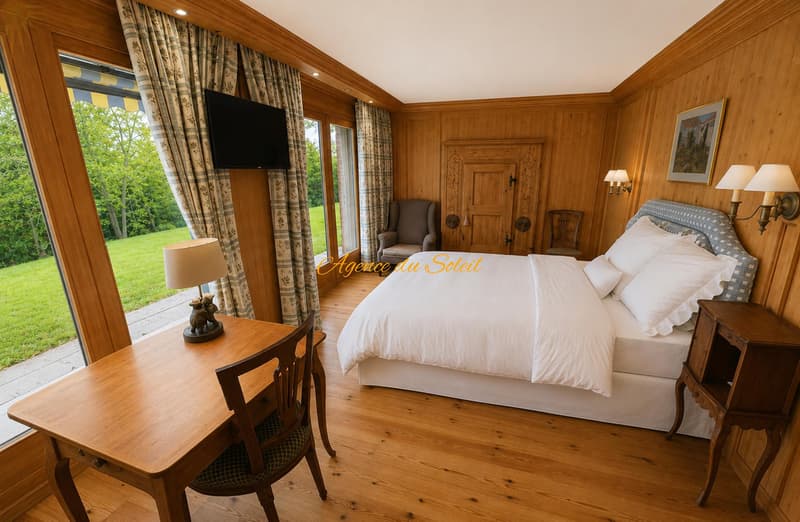 Appartement Ski-in/Ski-out, de standing de 4.5 pièces avec piscine privée au coeur de Crans ! (8)
