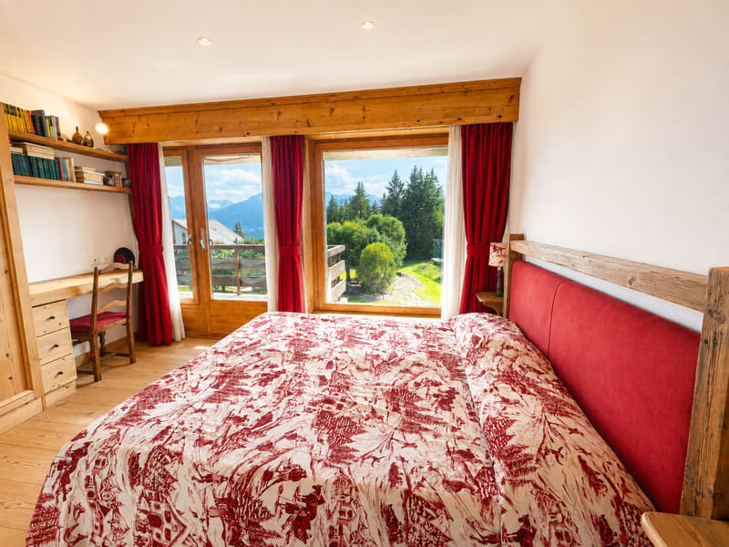 À louer à la semaine : Appartement Ski-in, Ski-out de 5.5 pièces avec 2 places de parc intérieurs, à Montana ! (7)