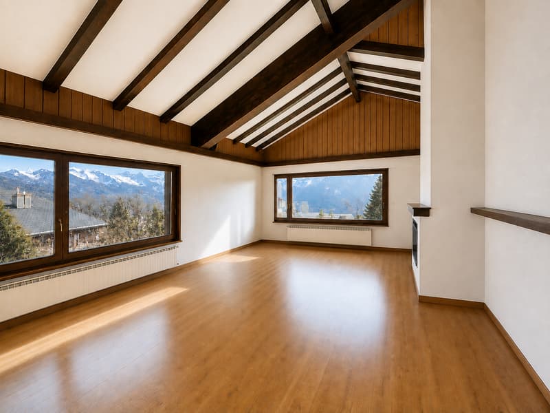 En Exclusivité ! Adorable maison comprenant 2 appartements séparés, à 5 minutes en voiture de Crans-Montana ! (2)