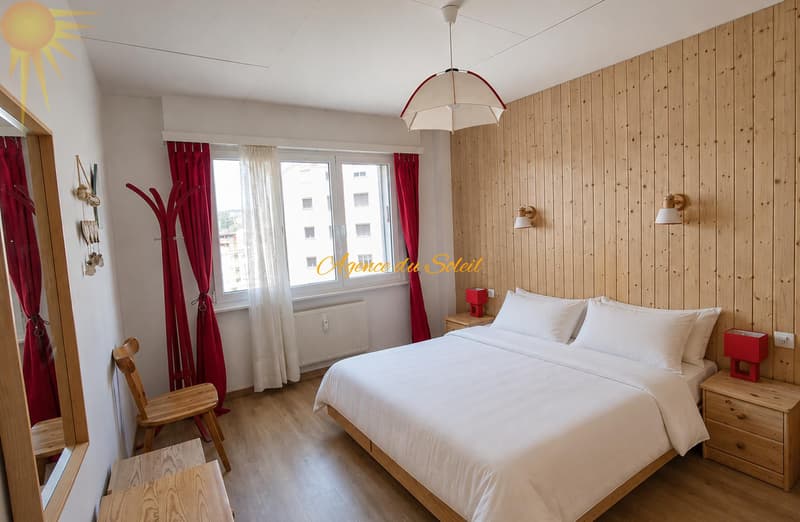 À louer pour la saison d'hiver 26/27, ce cosy appartement 2.5 pièces au centre de Crans ! (6)