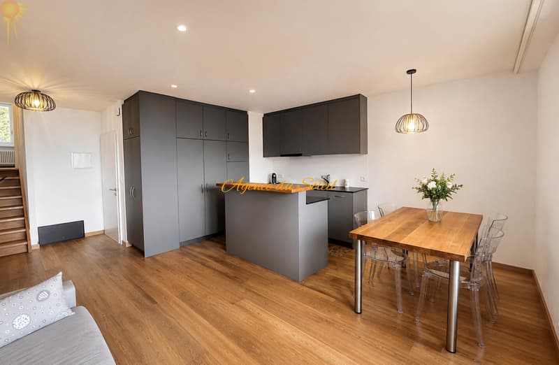 À louer entre le 1er décembre 26 et le 30 avril 27 ce bel appartement rénové de 2.5 pièces à Montana ! (3)
