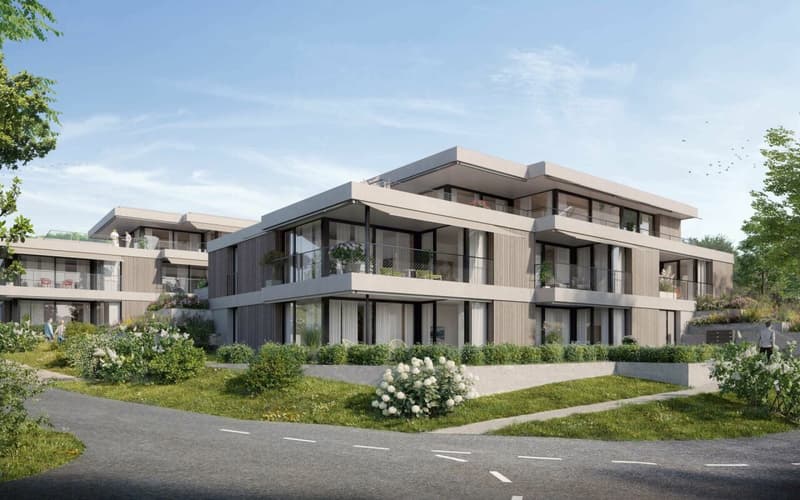 Neubau 3½-Zimmer-Wohnung in Hilterfingen am Thunersee (4)