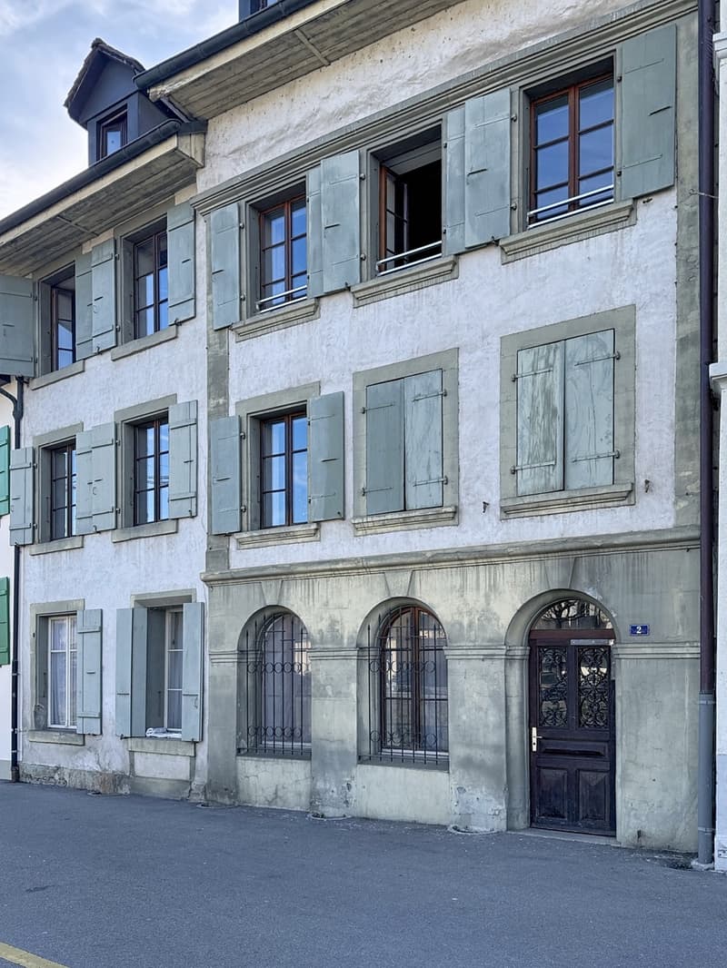 Bel immeuble de rendement Centre de Payerne (4)
