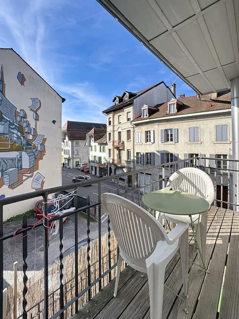 Bel immeuble de rendement Centre de Payerne (8)