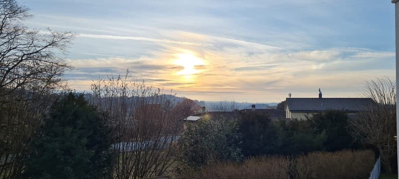 Vue depuis le balcon