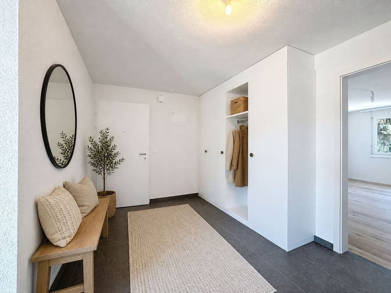 Très bel appartement rénové de 3.5 pces avec balcon (12)