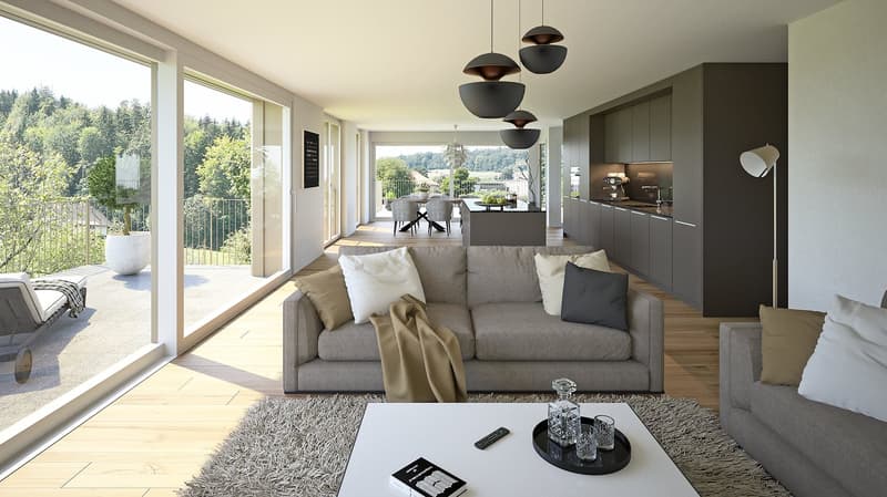 Moderne Eigentumswohnungen in Lüterkofen (SO), nahe Bern und Solothurn (4)