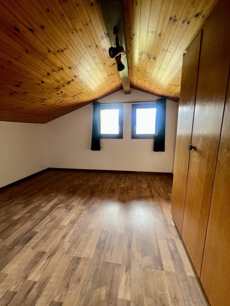4.5 pces  sous toiture au calme (11)