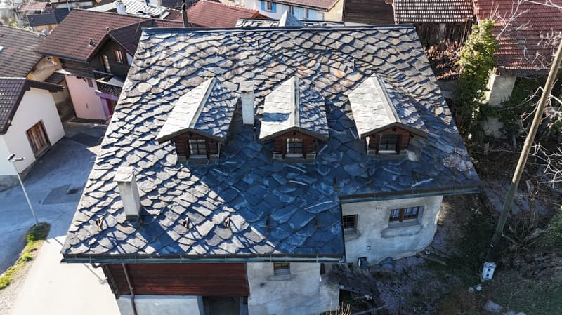 A VENDRE : Maison villageoise mitoyenne 6.5 pces en duplex (4)