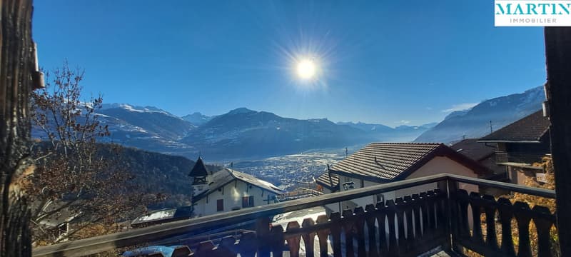 A VENDRE : Maison villageoise mitoyenne 6.5 pces en duplex (3)