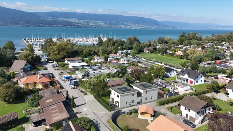 Villa jumelle proche du lac et de la gare à Cheyres (2)