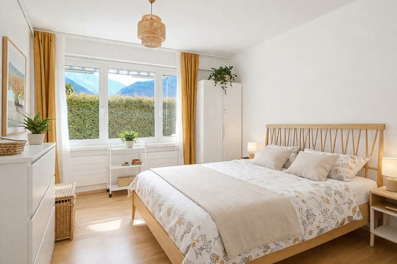 SIERRE - Charmant 2.5 pièces avec terrasse ensoleillée (2)