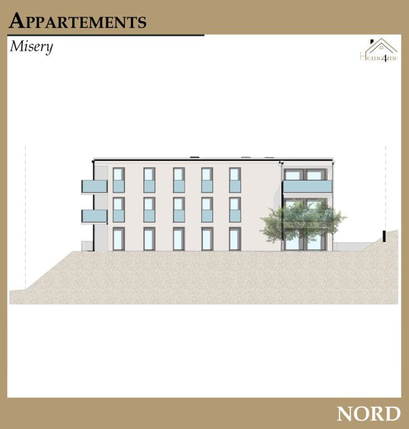 A vendre appartement de 2,5 ces avec jardin sur la Commune de Misery (11)
