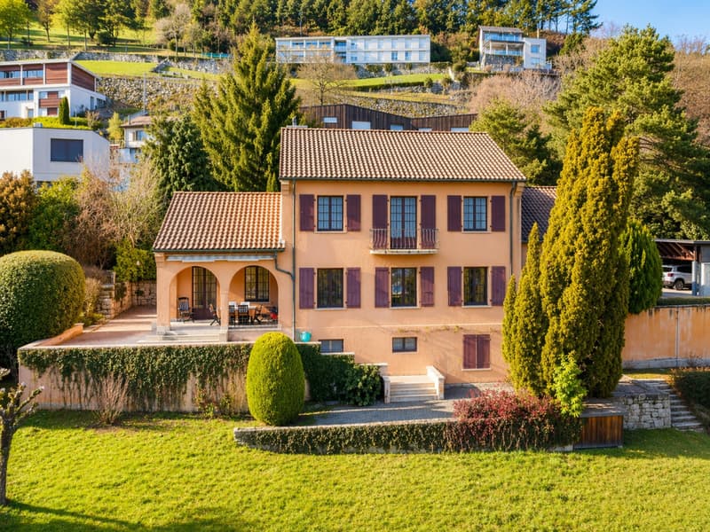 Villa de maître avec parcelle exceptionnelle - Monthey (1)