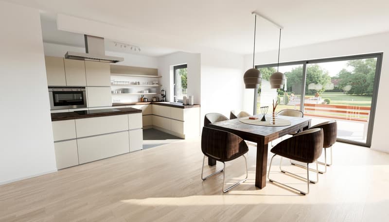 TREYTORRENS - DEUX MAGNIFIQUES VILLAS NEUVES AVEC VUE ALPES (4)