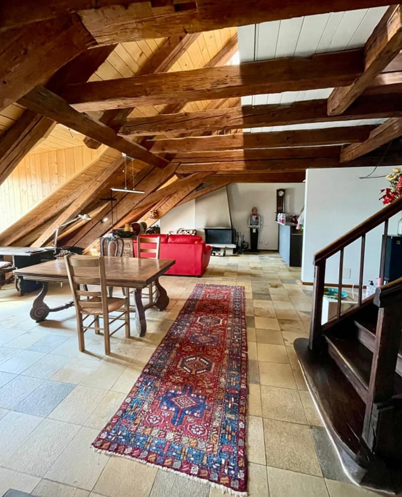 A vendre au coeur de la Vieille Ville de Fribourg un magnifique attique (3)