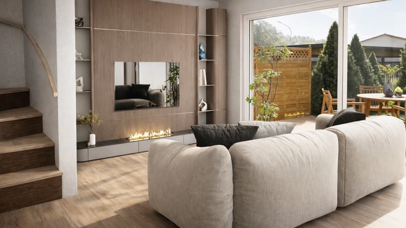 Résidence CALINEA, Construction de 3 villas en ossature bois (4)