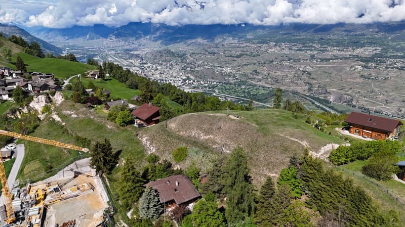 À vendre - Terrain à Nax (Pelleivro) - 1'377 m² - Zone chalet (3)