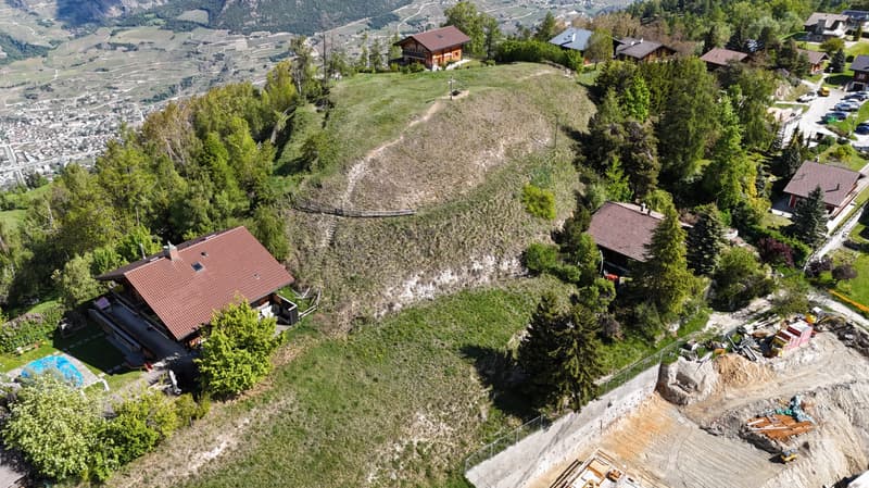 À vendre - Terrain à Nax (Pelleivro) - 1'377 m² - Zone chalet (2)